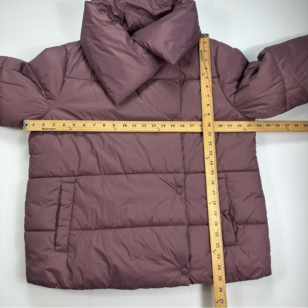 Banana Republic Sz M Puffer Coat Funnel Neck NWT - Picture 7 of 16